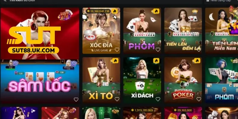 Nhà cái cung cấp nhiều sản phẩm cá cược hấp dẫn